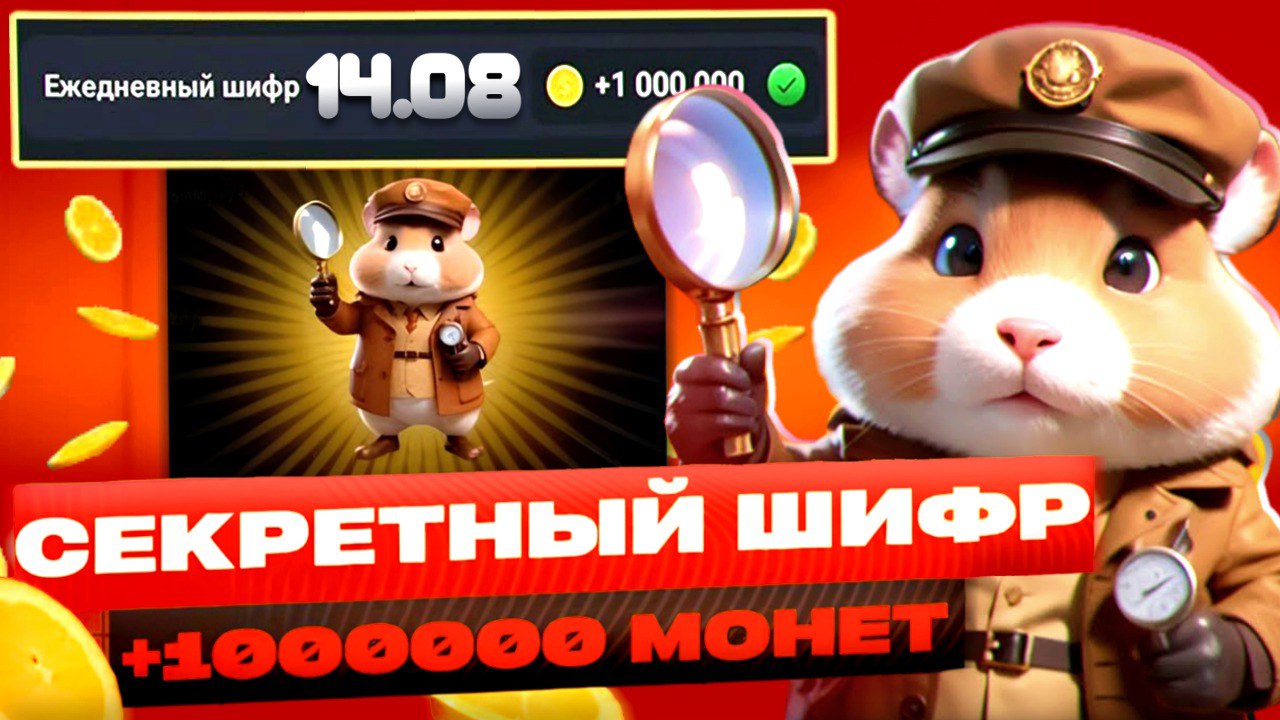 Шифр hamster kombat 24 августа