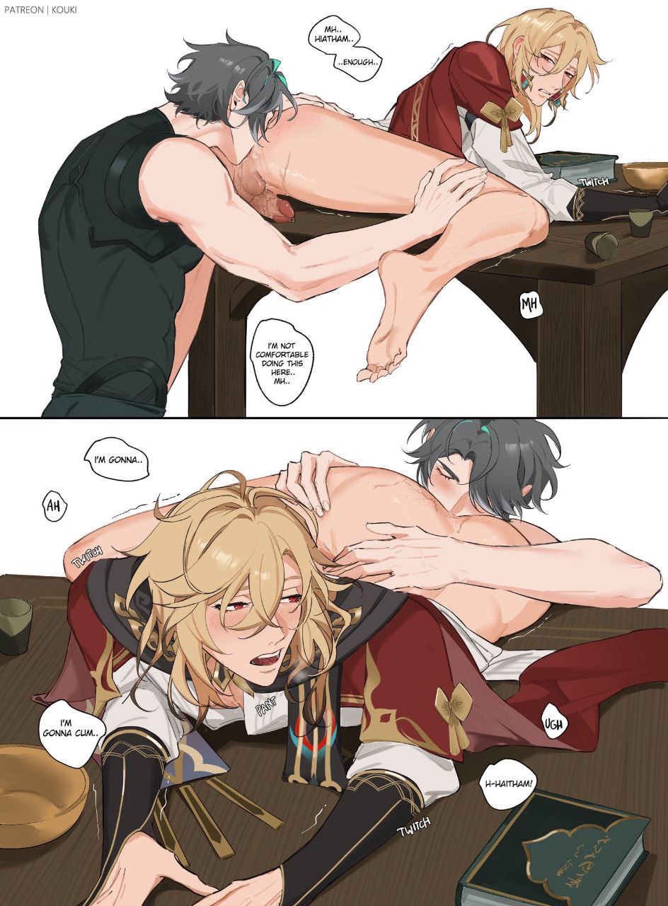 Indulge in Haikaveh sex - Alhaitham Kaveh secret affair revealed